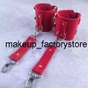 Massage BDSM Restraints Erotic Leather Handcuffs Adult Cuffs Bondage Fetish fantasy Sex Toys For Women couples Games Flirting Store