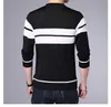 Hombre 2019 Plus Storlekar 4xl 45% Ull O-Neck Men's Sweater Male Sweater Y0907