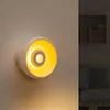 Lampada da parete Camera da letto Armadietto Luce notturna a induzione automatica LED Ricarica Armadio Corridoio Mini illuminazione portatile