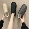 Winter vrouwen laarzen dames vrouwelijke merk mode ontwerper loafers platte schoenen luxe lederen bont enkel snowboots voor vrouwen