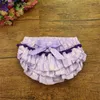 Suntrer Nieuwe Baby Katoen Kwastje Bloomers Baby Chevron Satijn Bloomers Schattige Baby Shorts Meisjes Chevron Broek Babyluier Cover 852 V2