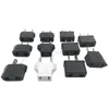 2 Pins EU Europe to US CA MX AC DC Power Plug Adapter Special Using Travel converter 3000pcs/lot