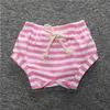 Girls Boys Ins Shorts Baby Детские Детские Летние Гарем Горячие Данды Малыша Одежда Детская Полоса Сплошные Цвета Повседневная Свободные Брюки Стиль