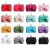 7 inch Bow Bows Opaski Bowknot Włosy Okłady Butterfly Knot Multicolor Hairbows Hoops Do Noworodków Toddlers Girls Party Decora 16 Kolor