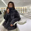 Warme jas faux bont vrouwen winterwear solide dames winter 2022 mode jas mink teddy jas