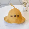 Cloches 2021 ly لطيف الأطفال للجنسين قبعات القطن حماية شمس القطن قبة صلبة مناسبة للسفر IR-ing