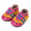 Bebê Europeu e Americano First Walkers Kids Shoes de esportes Babys Sapatos de caminhada Soft Soled Shoeszc612