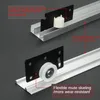 Pair Sliding Door Wheel Pulley Nylon Wheels Wardrobe Roller Cupboard Cabinet Lower Track Runners Rolling Hardware Bearing Other