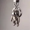 Porte-clés de luxe marque de porte-clés de voiture de mode conception d'astronaute créative hommes et femmes emballage de boîte-cadeau de porte-clés de luxe