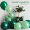 Party Decoration Bean Green Balloons Ink 10/30/50pcs 10 -tums bröllopsdekor Event/Party Supplies Helium Balloon Arch Globos