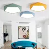 Modern minimalist geometric LED Acrylic ceiling light for living room bedroom children's room study