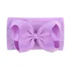 Kızlar 3.75 inç Yay Bandı Moda Hairbows Düğüm Naylon Saç Bantları Bebek Toddler Çocuklar Şinke Aksesuarları