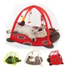 52x35CM Cat Play Mat Tent Activity Центр с подвесными игрушками Шарики мыши Открытый Домашние животные для 210713