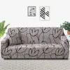 Elastisk soffa täcker för vardagsrumshanddukslipsbeständiga täcker Husdjur Strech Slipcover 211102