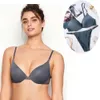 Ensemble sexy V- V- Sous-vêtements sans couture sous-vêtements Set Bra Sous-vêtements 2 pièces sans anneau en acier lisse de glace de glace les femmes l2304