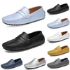 non-marque hommes chaussures de sport noir blanc gris bleu marine ruban gros hommes baskets baskets joggings en plein air marche 40-45