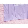 Japonais Soft Girl Summer Purple Rabbit Imprimé T-shirt à manches courtes Tee Étudiants Harajuku Petit Frais Lâche Kawaii Tshirt Tops 210322