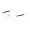 Flat Sunglasses Square Frame Fashion Classic Glasses Transparent Lens UV400 Unisex Vintage Eyewear 4 Color