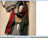 2021 dames heren katoen hoge kwaliteit groen rood zwart breedte strips Hoeden Sjaals Sets warme winter zacht comfortabel beschikbaar Fashion212s