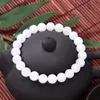 Beaded Strands Armband för kvinnor naturstenpärlor Yoga Elastiska strängsmycken Kvinnans tillbehör år Gift Trum22
