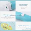 Narzędzia Salon Health Beauty48 Zestaw Elektryczne USB Ładowanie Nail Trimmer Dzieci Niemowlę Nails Cutters Care Baby Manicure Kit Manicure Nożyczki A