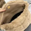 가을과 겨울 뉴 럭셔리 디자이너 여성용 고품질 디자이너 핸드백 Loulou Puffer Soft Rabbit 's Hair Wool Cossbody Bag