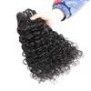 Cabelo virgem brasileiro onda de água 3 feixes molhados e ondulados extensões de cabelo humano tece 8-24 polegadas feixes de cabelo de onda de água brasileira