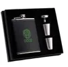 Hip Flasks Bouteille pratique en acier inoxydable Flasque de cabine de 8 oz