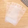 2021 500ML Clear Drink Pouches Bags with Straws - Reclosable Zipper Stand-up Plastic Pouches Bags Drinking Bags - 9.1 x 5.2 /17 Oz