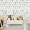 Wallpapers Zelfklevend Waterdicht 3D Wallpaper Woodr Graan Muursticker Zachte Pakket Kleuterschool Muren Decoratie Schuim