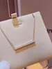 Marka Pure 925 Sterling Silver Jewelry Dla Kobiet Naszyjnik Plażowy Cube Diamond Drop Wisiorki Moda Design Summer Neckalce