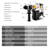 2000W 220V Multifunktionell rotationshammer med BMC och 6stillbehör Elektrisk rivningspåverkan borr