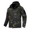 Men's Army Camouflage Tactical Jacket and Coat Military Winter Waterproof Soft Shell s Windbreaker Hunt Clothes 3XL 210811