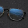 Mode Zonnebril Frames 2021 Titanium Lichtgewicht Gafas Vierkante Brillen Mannen Bril Myopia Recept Dames Blauw Blokkeren Polit Eyewea