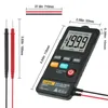 Multimeters AN301 Mini cyfrowy multimeter AC DC Voltmeter Miernik rezystancji napięcia napięcia z LED J6PC