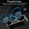 Kablosuz hoparlör M6 LED Cool UIL Ontwerp Renkli RGB Taşınabilir Çift Bluetooth Hoparlörler FM Radyo Subwoofer Masaüstü Kart6842704