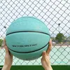 Merch Basketbol Topları Hatıra Baskı PU Girl Boyut 7 Kutu Kapalı ve Outdoor3739769