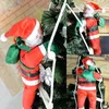 Party Decoration Christmas Santa Claus Climb Climbing Stair Ladder Rope Tree Door Hanging Festival Supplies DecorationsParty
