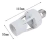 2PCs E27 Lampenfassung mit PIR-Bewegungssensor Ampulle LED-Lichtsockel AC100-240V Intelligente Lampen Glühbirnenschalter