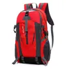 Torba na świeżym powietrzu Podróży sportowe Plecak Camping Trekking Gniazdo USB Rucksack Travel Waterproof 40L Plecak Q0721