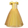 Bell Halloween Snow and Ice Beauty and Beast Bell Princess Dress Girl Performance Dress