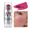 Chubby Cream Blush Stick Makeup Face и Eyes Heaks Glip 8 Цвета румянцы палочки Матовый мерцающий увлажняющий контур подсвечивающий длительный фундаментный консилер