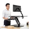 Loctek Single / Dual Monitor Bracket Arms Desktop Stand 360 grader roterande i 17-30 tums dator