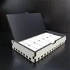 Autres arts et métiers en bois sublimation jeu de dominos ensemble d'impression thermique double face bloc de dominos 28pcs avec boîte sublimée cadeau de festival A02