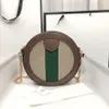 Totes Marmont Mini Borsa a tracolla rotonda Catena Borse a cuore da donna in pelle nera Borse piccole Portafogli a tracolla firmati Borsa alla moda