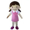 Bella ragazza della scuola costume della mascotte di Halloween Natale Fancy Party personaggio dei cartoni animati vestito vestito adulto donne uomini vestono carnevale unisex adulti