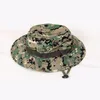 Cloches Sun Hat Panama Bucket Flap Breathable Boonie Multicam Nepalese Camouflage Hats Outdoor Fishing Wide Brim