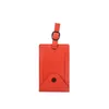 200pcs Bag Parts Travel PU Square Hasp Luggage Tag Mix Color Suitcase ID Addres Holder Baggage Boarding Portable Label