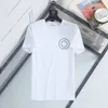 2021 pure cotton T shirt European American loose men women couples with the same paragraph circular short sleeved trend brand top