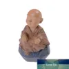 4 stks Chinese Feng Shui rijkdom monniken miniatuur bonsai tuinmeubilair hars ambachtelijke figurine fee huis decoratie accessoires fabriek prijs expert ontwerpkwaliteit